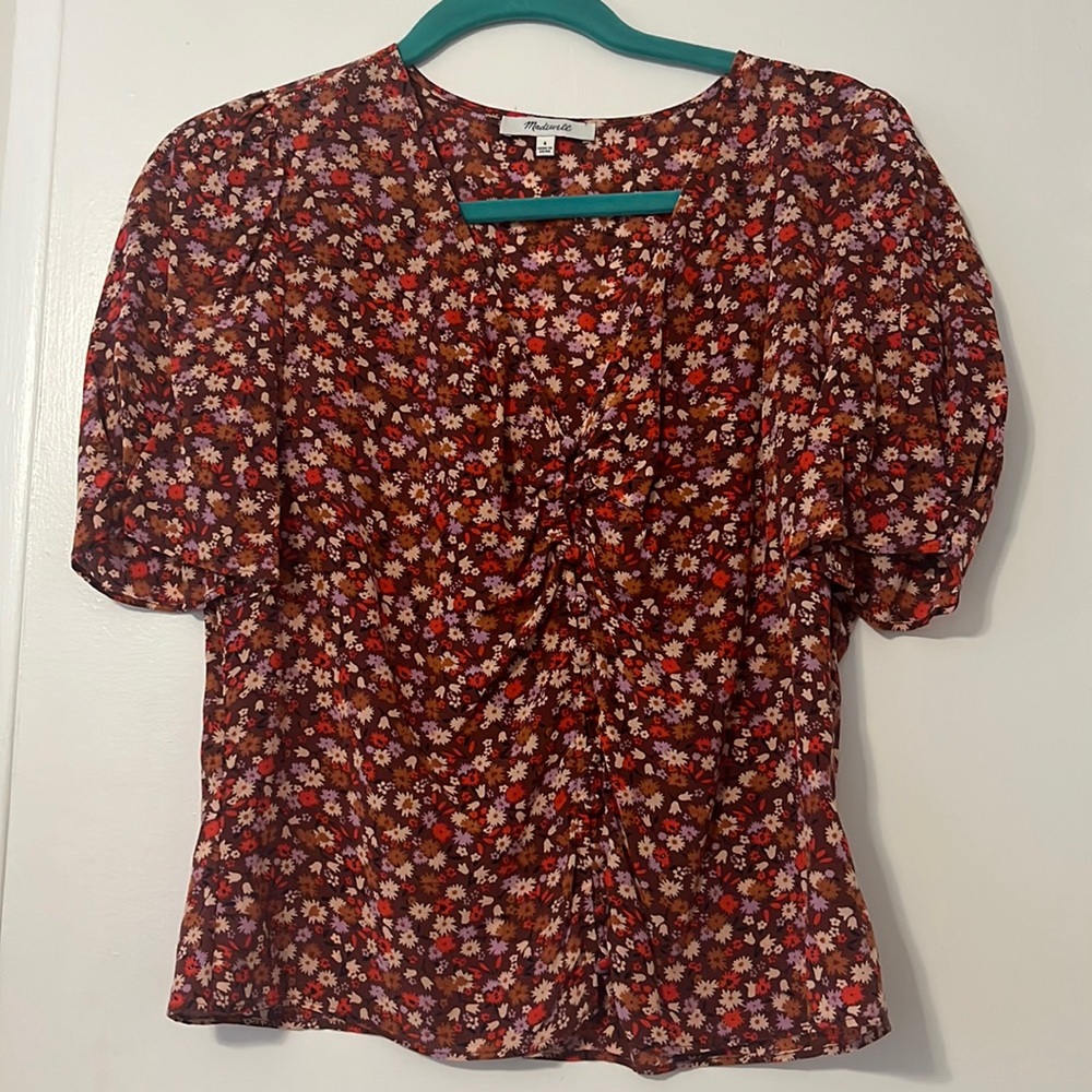 Madewell Silk Top